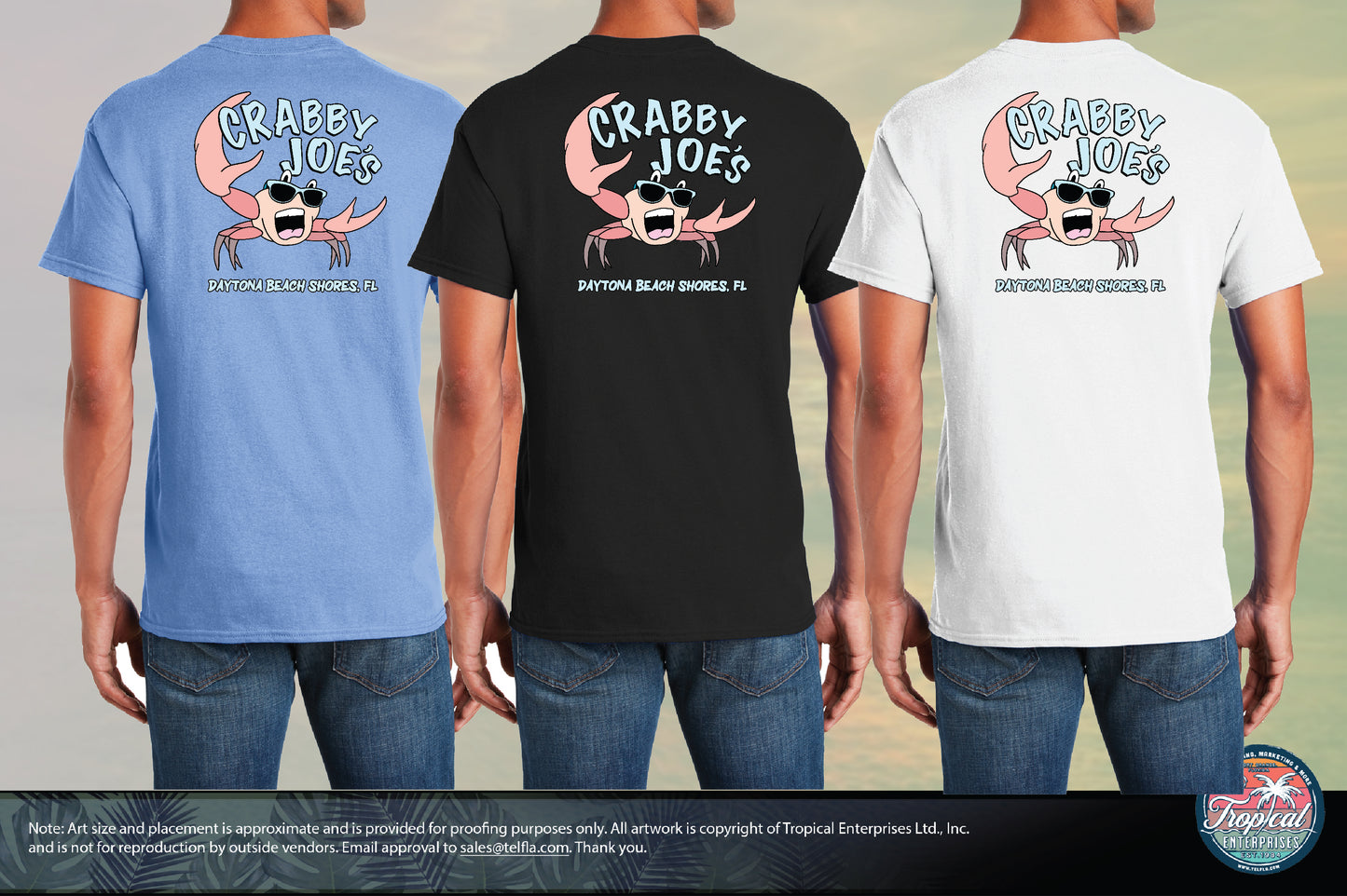 2024 Unisex Crabby Logo Tee